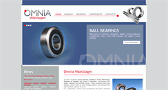 Desktop Screenshot of omniabearings.com